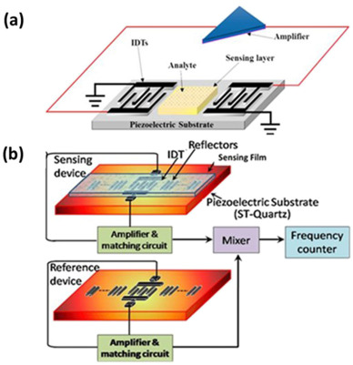Review of fabrication of SAW sensors on flexible substrates: Challenges and future